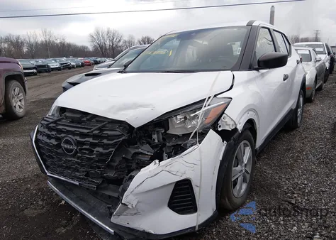 2024 Nissan Kicks S Xtronic Cvt z USA, uszkodzony, nr VIN 3N1CP5BVXRL499925